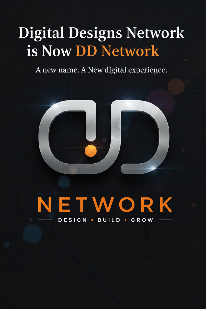 Digital Designs Network is Now DD Network - DD Network