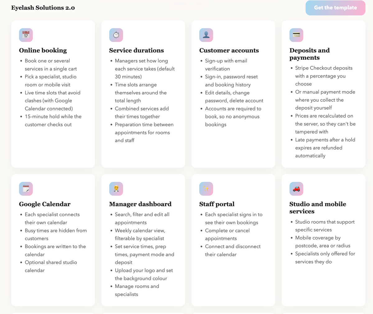Eyelash Solutions 2.0 — Single Website Licence
