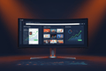 Google Ads Growth package by DD Network — monitor showing multiple Google Ads campaigns with upward trending performance metrics