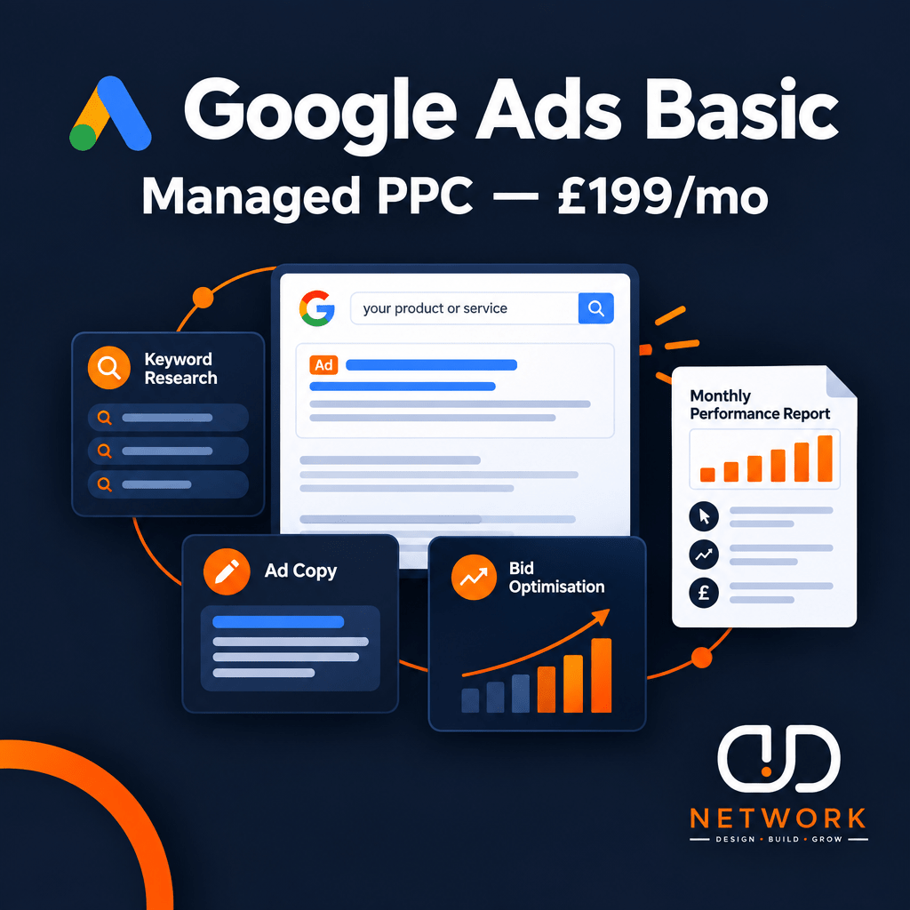 Google Ads management for Search campaigns by DD Network