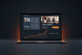 Monthly Landing Page Optimisation service by DD Network — split screen showing before and after landing page improvements with rising conversion metrics