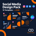 Social Media Design Pack & Templates